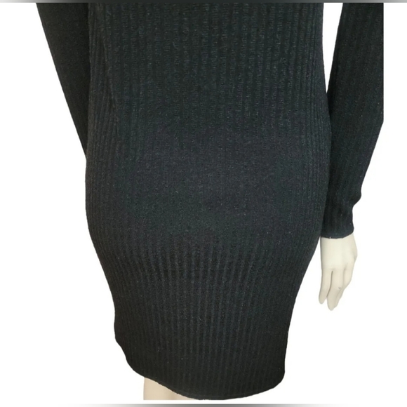 Aritzia Wilfred Free Knit Black High Neck Dress - Picture 7 of 11